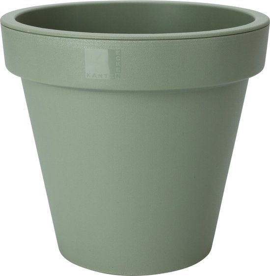 Pro Garden bloempot Botanic - kunststof - groen - ThatLyfeStyle