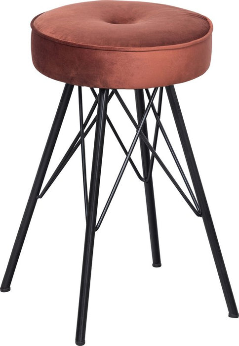 WOOOD Bella Kruk - Velvet - Brick Red - 53x33x33