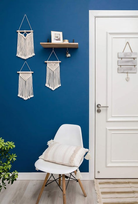 Macramé Wandkleed Handgemaakt – Set van 3 Bohemian Muurdecoratie - ThatLyfeStyle