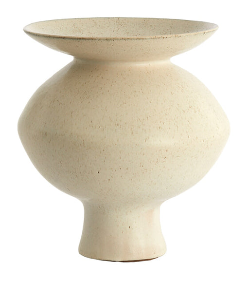 Light & Living Vaas Ajuda Keramiek, 34cm - Crème