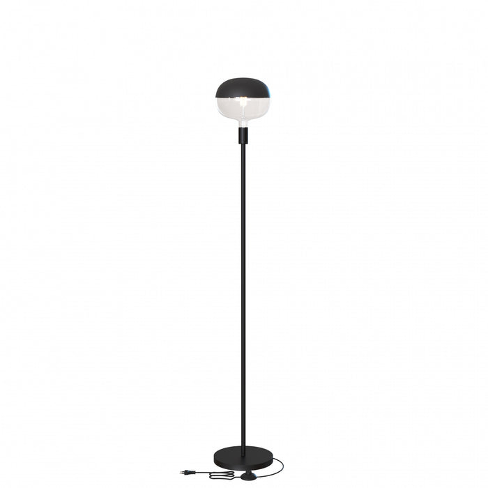 Calex Vloerlamp 1L - Zwart metaal - E27 - 146h - ThatLyfeStyle