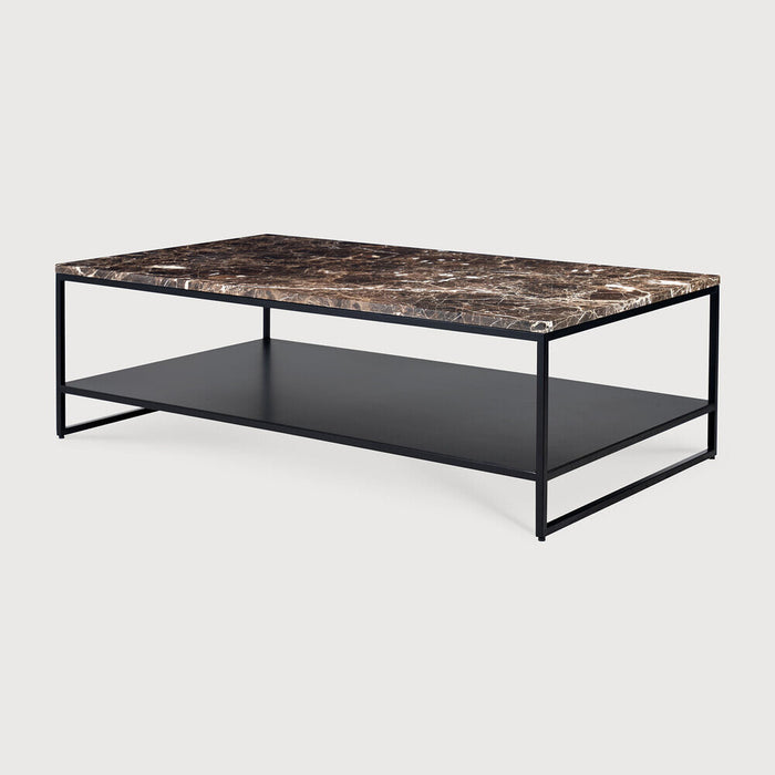 Ethnicraft Salontafel Stone Marmer, 120 x 70cm