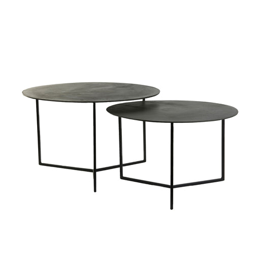 Light & Living Salontafel Socos Set van 2 stuks - Rond