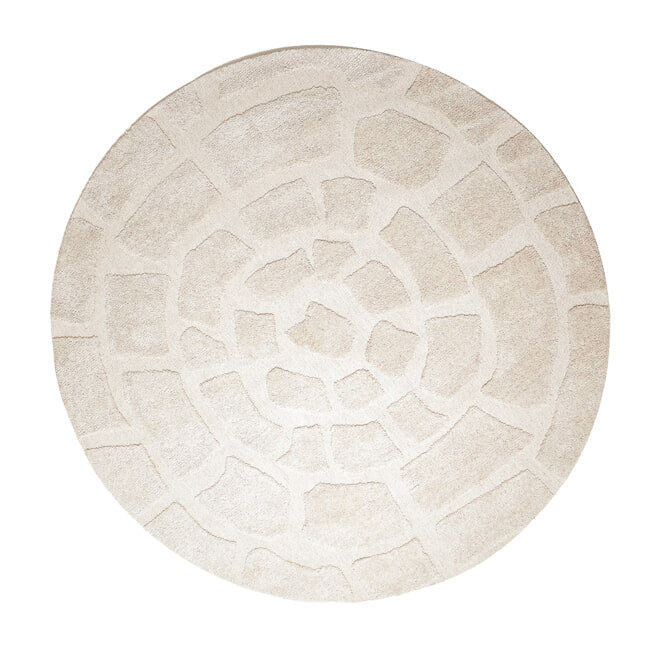 Light & Living Rond Vloerkleed Bajelo 220cm - Beige