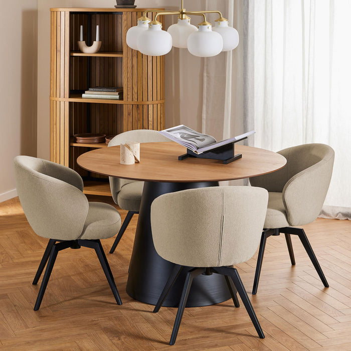 Bendt Ronde Eettafel Anemone Eiken, 120cm