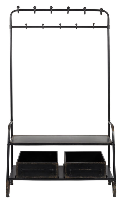 Dutchbone Staande Kapstok Lucius 182 x 104cm - Zwart