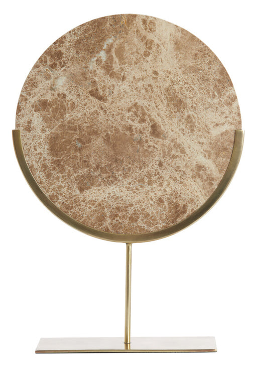 Light & Living Ornament Moreno Op voet, Marmer - Bruin