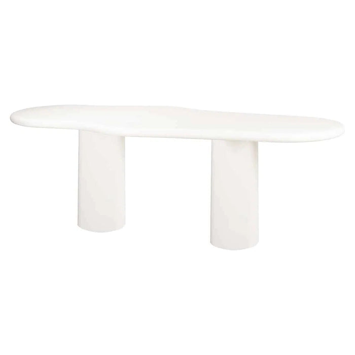 Richmond Organische Eettafel Bloomstone 260 x 120cm - Wit