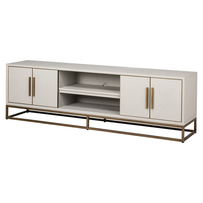 Richmond TV-meubel Whitebone 200cm - Verona Grey