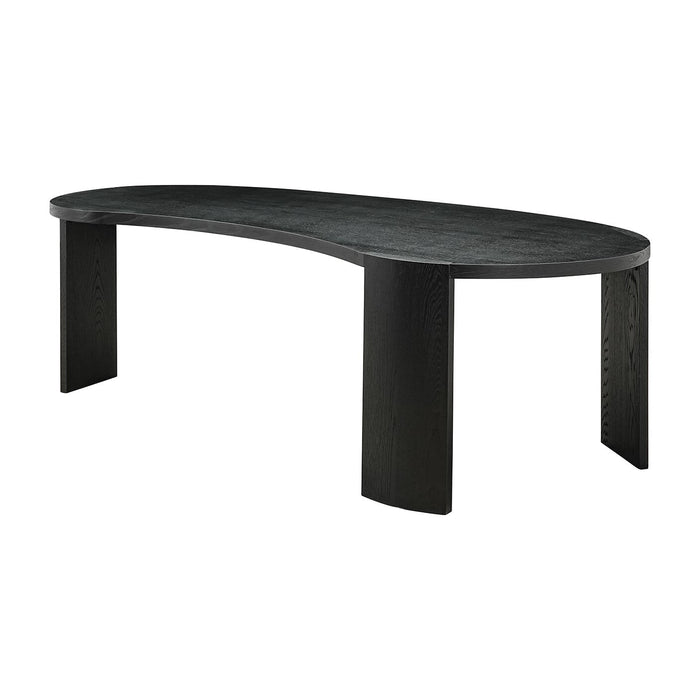Richmond Organische Eettafel Navarino Eiken, 230 x 112cm - Zwart