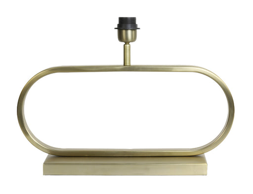 Light & Living Tafellamp Jamiro 27cm - Lichtgoud (excl. kap)