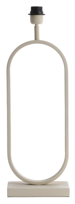 Light & Living Tafellamp Jamiri 55cm - Crème (excl. kap)