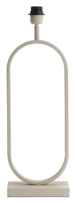 Light & Living Tafellamp Jamiri 55cm - Crème (excl. kap)