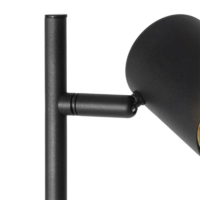 Moderne vloerlamp zwart 3-lichts - Jeana - ThatLyfeStyle