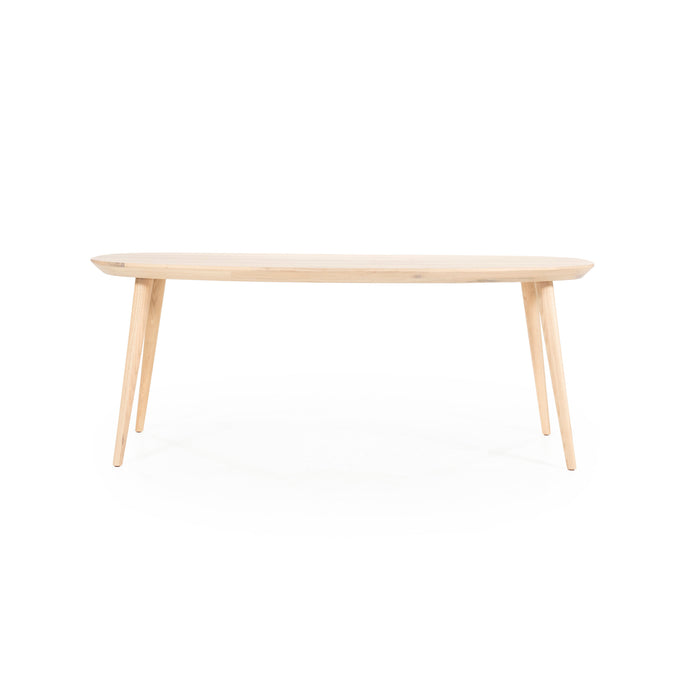 Eleonora Deens Ovale Eettafel Elijah Eiken - Naturel - Ovaal
