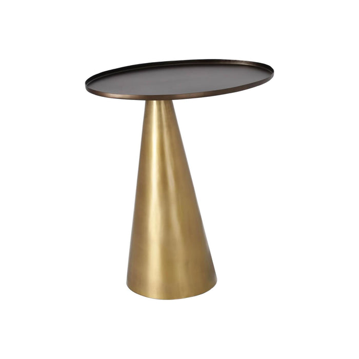 Kave Home Ronde Salontafel Liliane 46cm - Koper