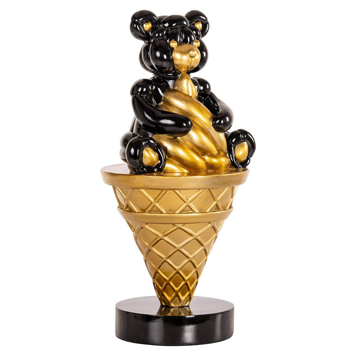 Richmond Decoratie Harly 41cm - Zwart