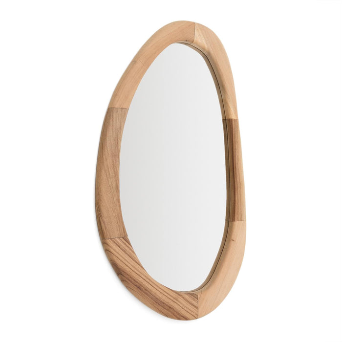 Kave Home Organische Spiegel Selem Mungurhout, 107 x 60cm - Japandi