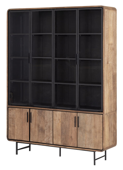 DTP Home Vitrinekast Evo Teakhout, 220 x 160cm - Bruin