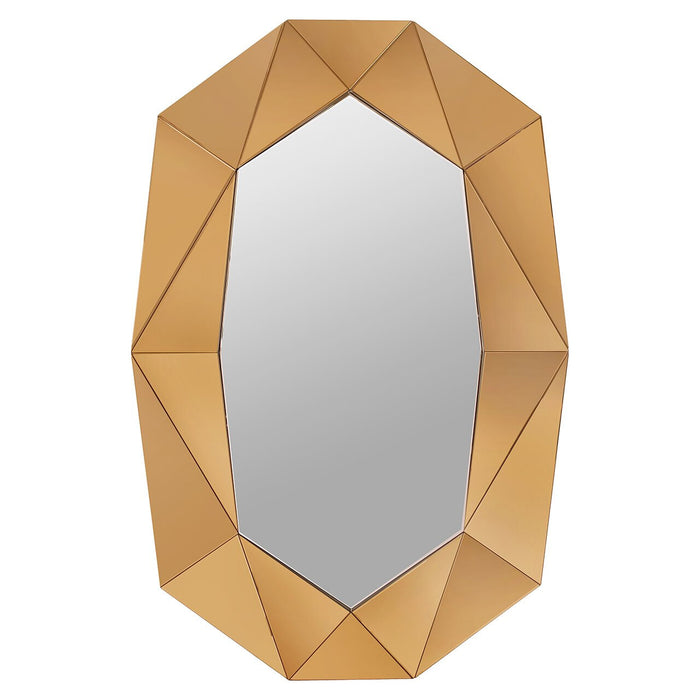 Richmond Spiegel Jaloe 120 x 80cm - Goud - Ovaal