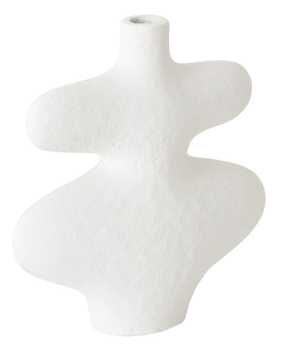 MUST Living Vaas La Femme 46cm hoog - Wit