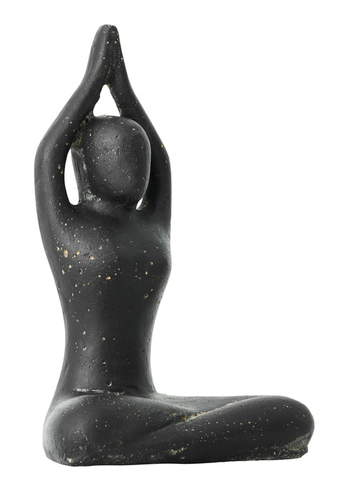 MUST Living Ornament Yoga Lady - Zwart