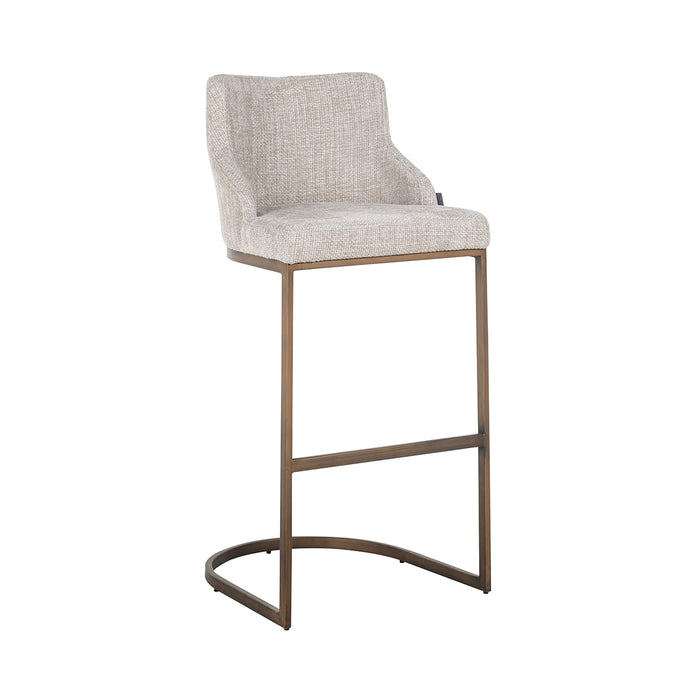 Richmond Barstoel Bolton - Naturel (zithoogte 77cm)