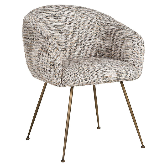Richmond Eetkamerstoel Amalfi Geweven stof - Beige