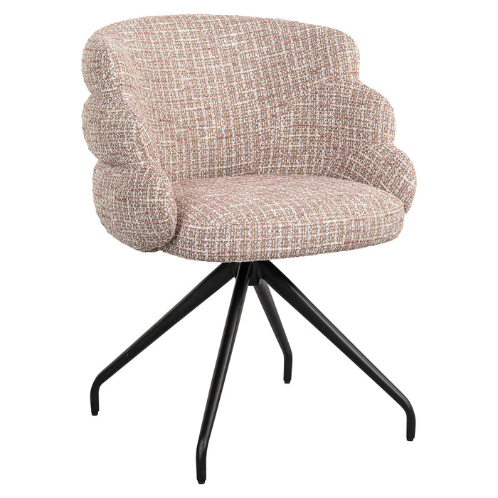 Richmond Draaibare Eetkamerstoel Kayla Be Trendy - Rose