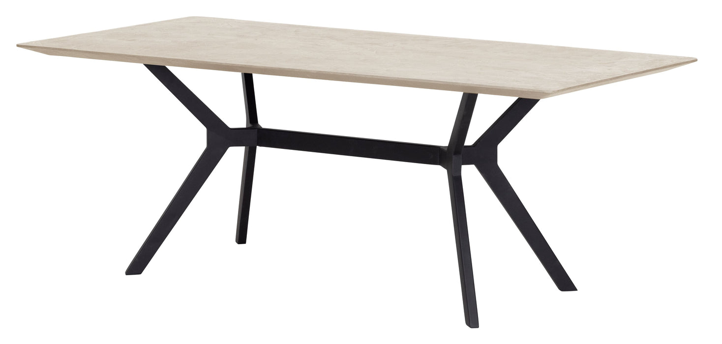 DTP Home Eettafel Novi Mortex, 200 x 95cm - Zand