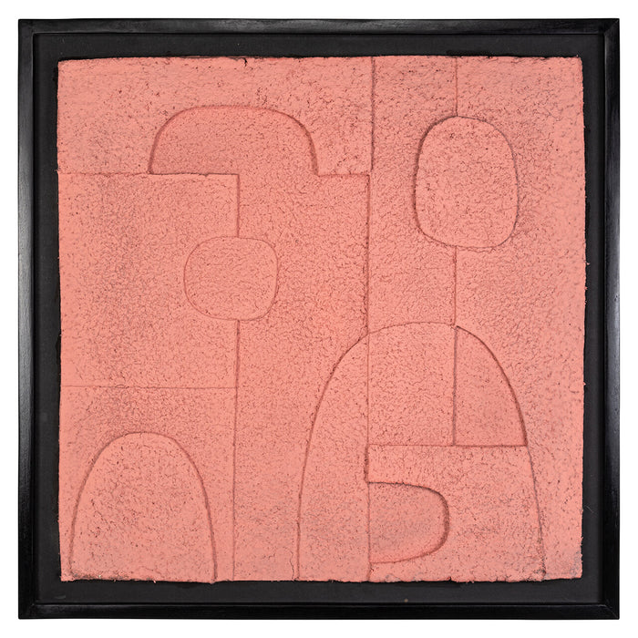 Richmond Wall Art Phoebe Papier Maché - Roze