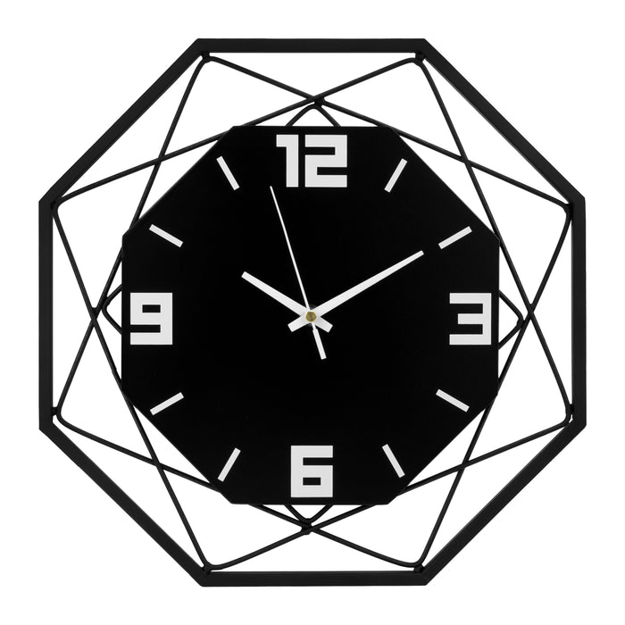 QUVIO Wandklok - Metaal - Diameter 34,5 cm