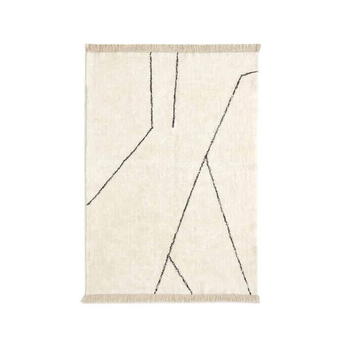 Kave Home Vloerkleed Mijas 160 x 230cm - Wit