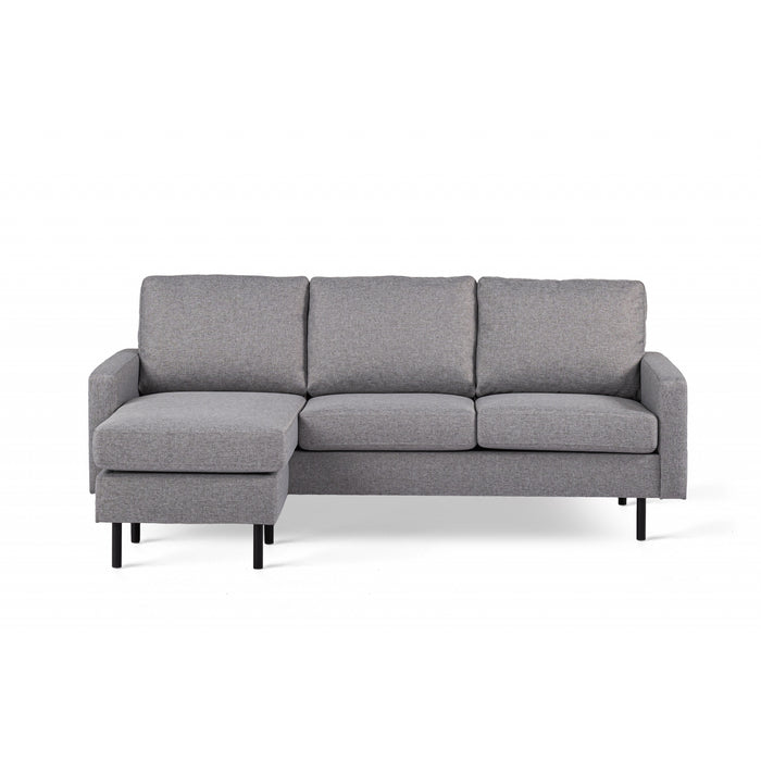 Hoekbank Nigel - compact - 198x132 - grijs - Woonexpress - ThatLyfeStyle