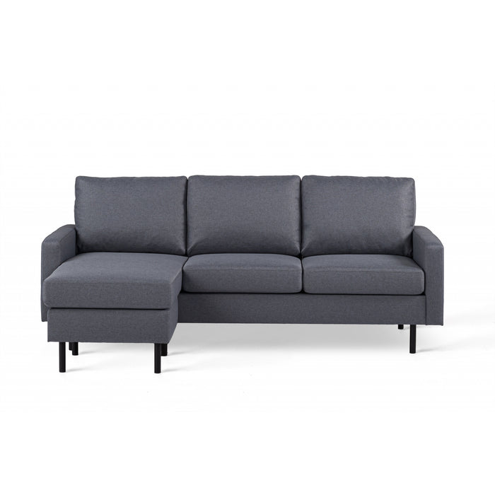 Hoekbank Nigel - compact - 198x132 - antraciet - Woonexpress - ThatLyfeStyle