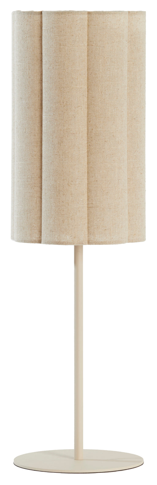 Light & Living Tafellamp Fringe 70cm - Naturel
