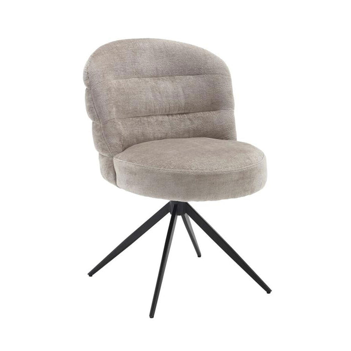 Tower Living Draaibare Eetkamerstoel Carro Chenille