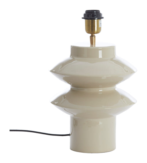 Light & Living Tafellamp Petch 26cm - Lichtgrijs (excl. kap)