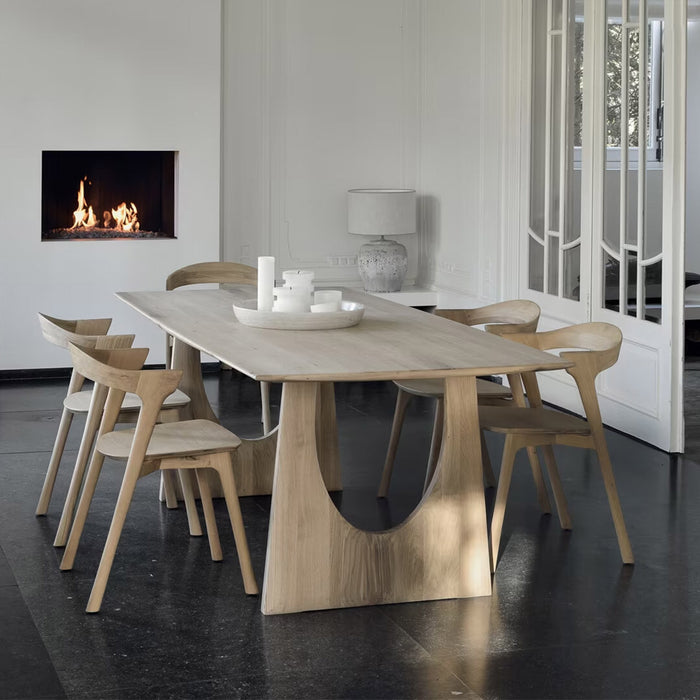 Ethnicraft Eettafel Geometric Geolied Eikenhout - Naturel