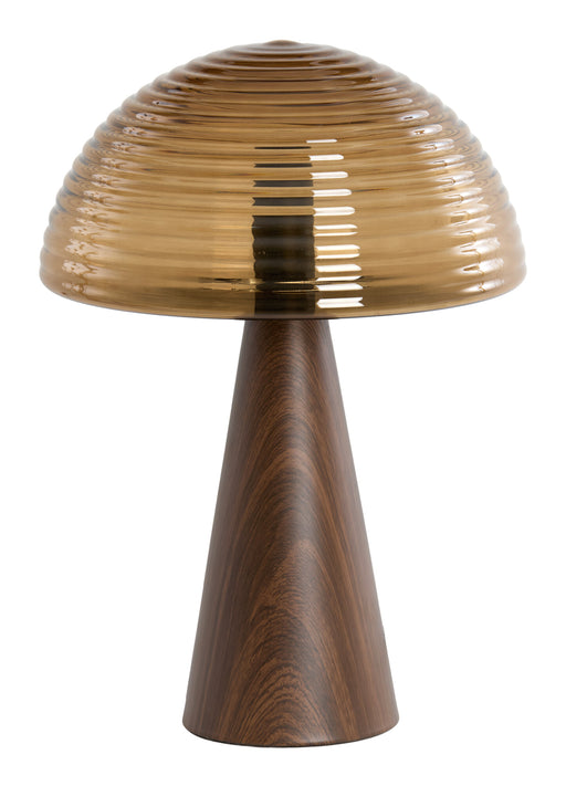 Light & Living Tafellamp Mueda 43cm - Bruin