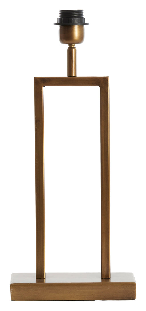 Light & Living Tafellamp Shiva 41cm - Antiek Brons (excl. kap)