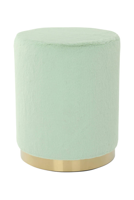 Hearthome & Living Poef Nona mint goud