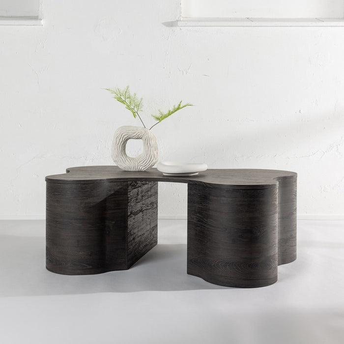 Nohr Organische Salontafel Casi 130 x 90cm - Mokka - Japandi