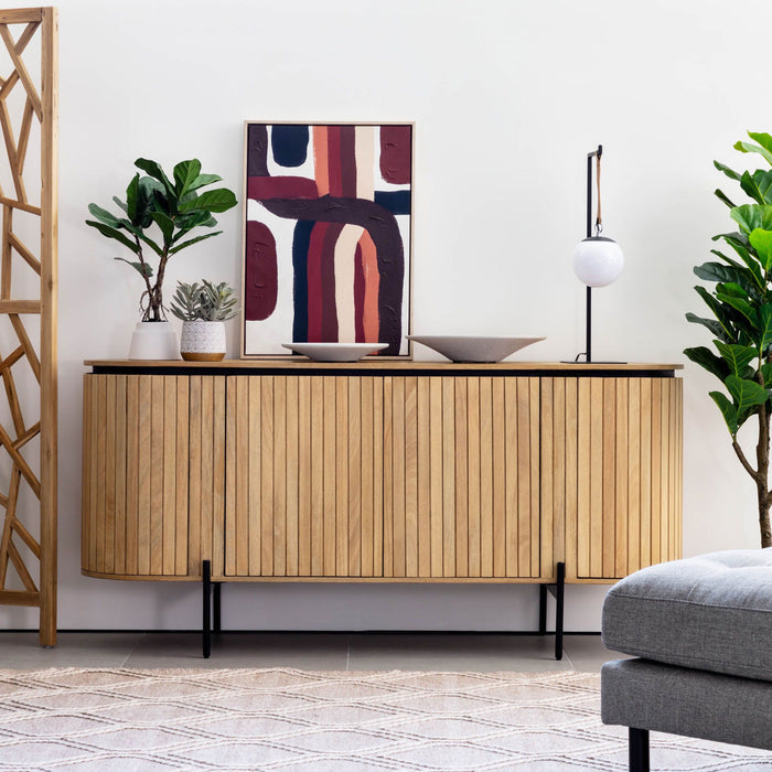 Kave Home Dressoir Licia Mangohout, 170cm - Naturel
