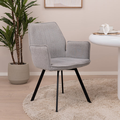 Livingfurn Eetkamerstoel Louise, Draaibaar