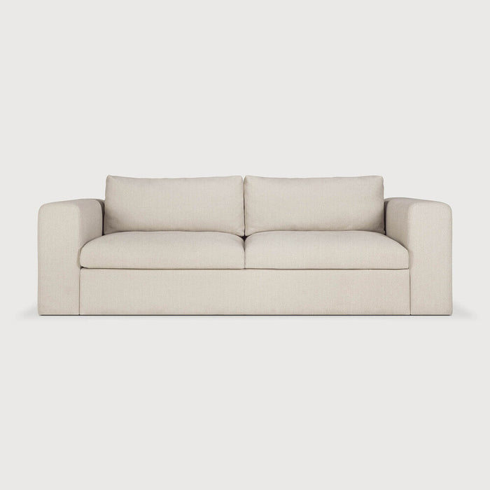 Ethnicraft 3-zits Bank Mellow - Off White