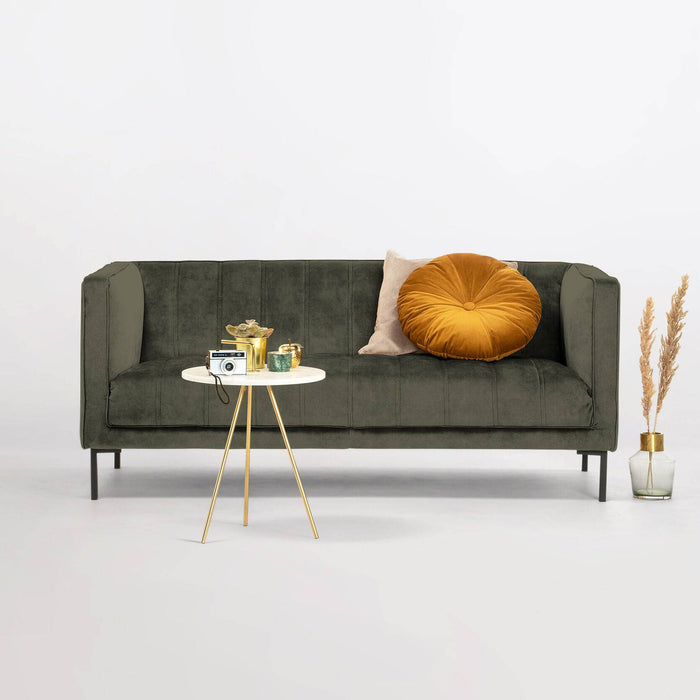 Sohome 3-zits Bank Alison Velvet - ThatLyfeStyle