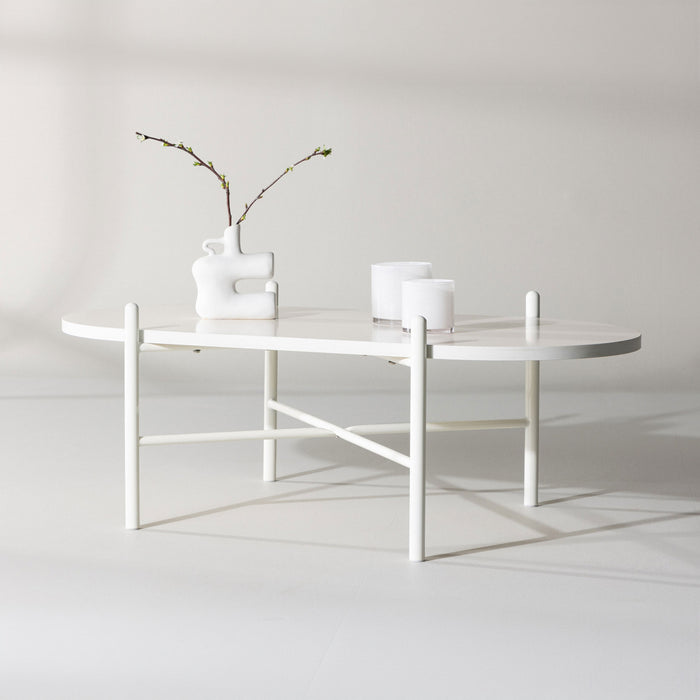 Nohr Ovale Salontafel Tieshia MDF, 120 x 65cm - Ovaal