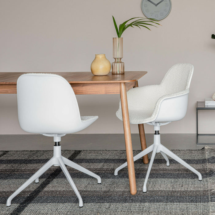 Zuiver Uitschuifbare Eettafel Glimps Essenhout - Naturel
