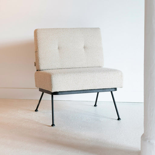 Zuiver Fauteuil Bowie Bouclé - Naturel